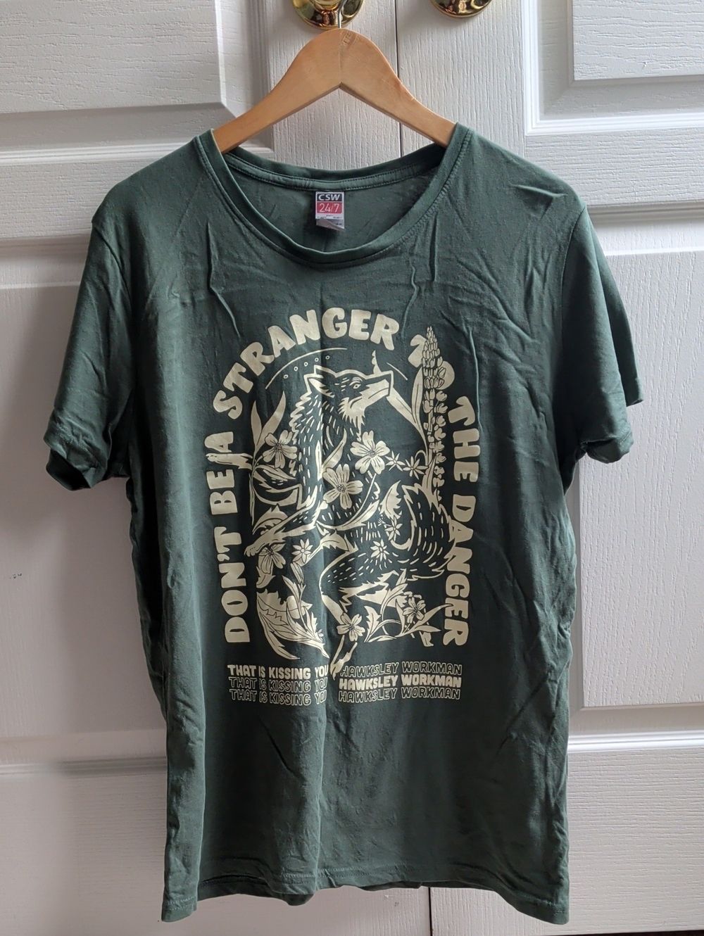 💙4/20 Hawksley Workman Concert T Shirt
